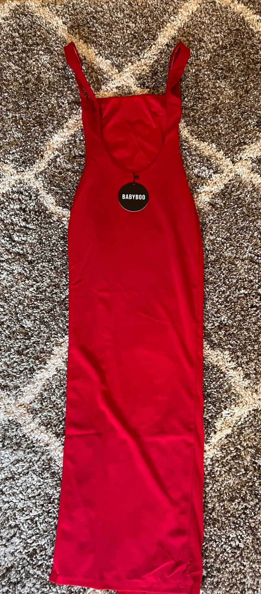 red maxi dress - Image 3