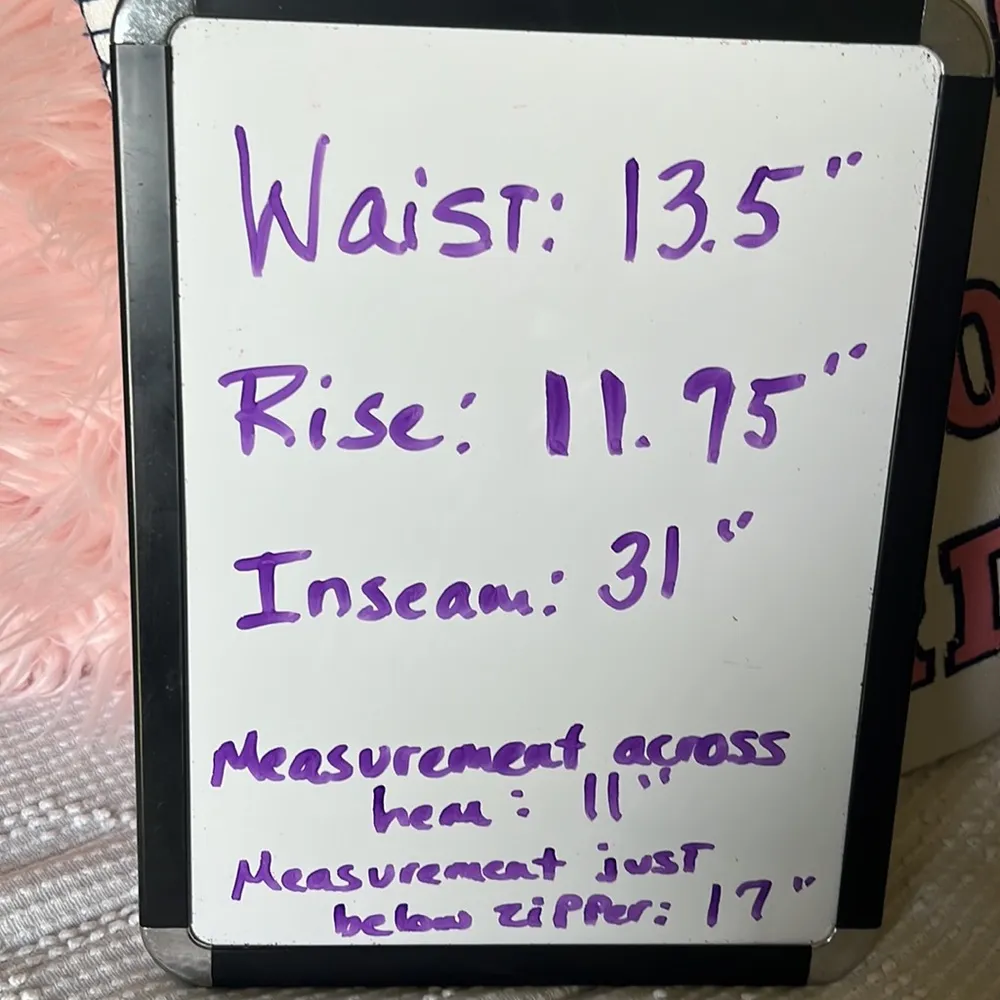 Striped Flare Leg Jeans Bell Bottoms Stretchy Womens Medium High Waist - Image 13