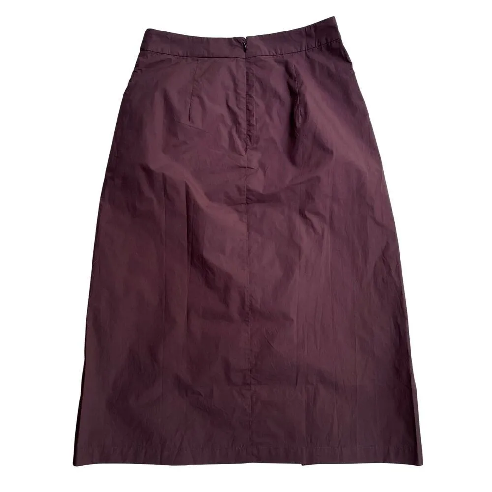 Tuckernuck Townes Midi Skirt Eyelet Lace Crossover Cotton Size 4 NEW - Image 5