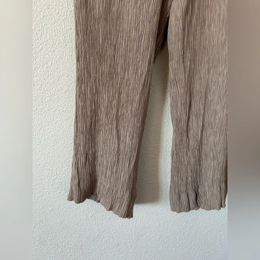 Jason wu 2 piece set crepe wide leg pant and vest top sz Large - Image 10