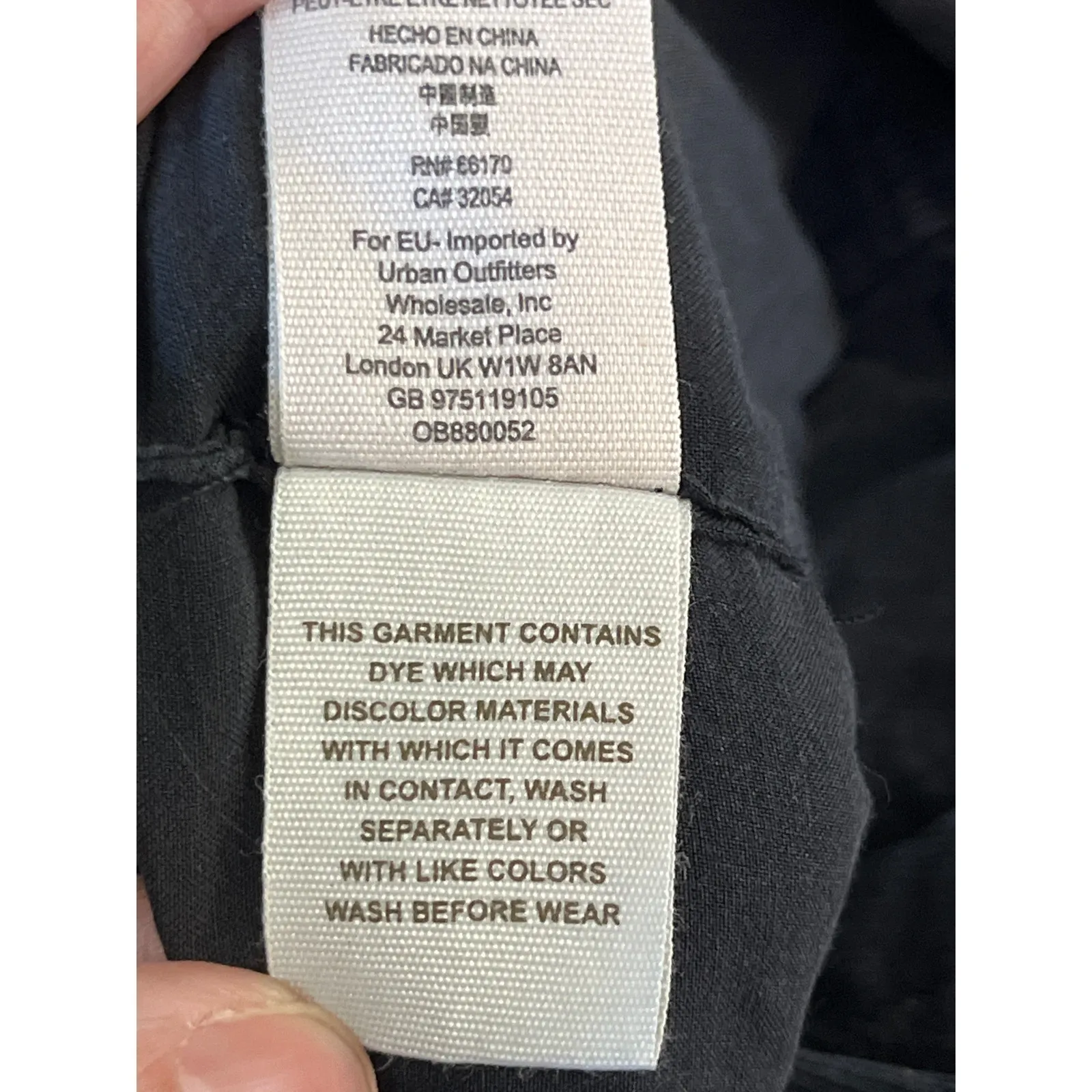 Free People Black Corduroy Blazer Metal Buttons Fitted Jacket Sz 6 - Image 7