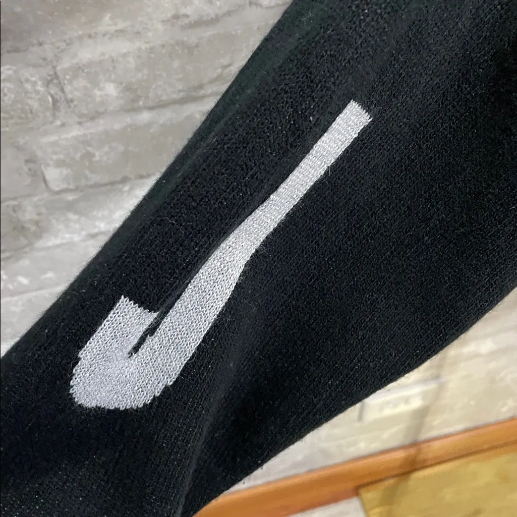 Juicy Couture  Black and White Knit Hooded Pullover Sweater - Image 3