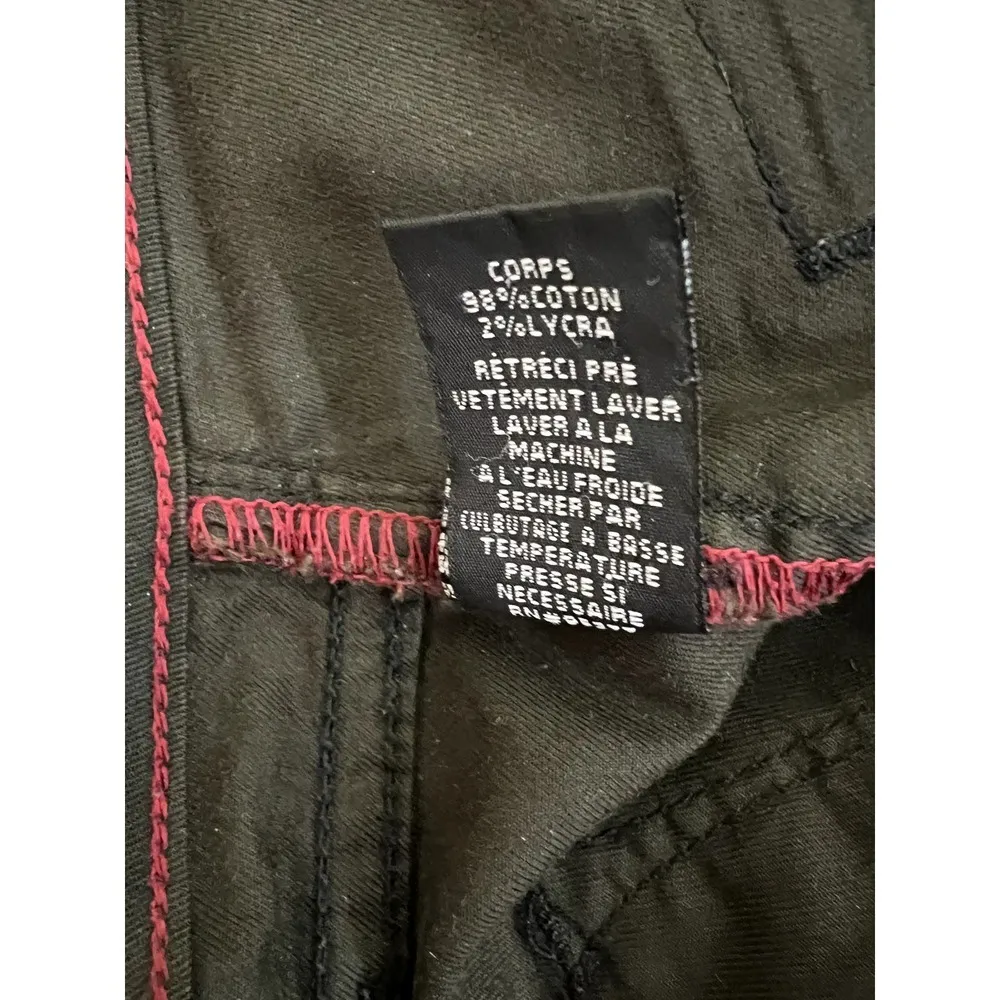 Revolve Sanctuary Anthropologie sz 30 green Camo Civilian skinny jean - Image 6