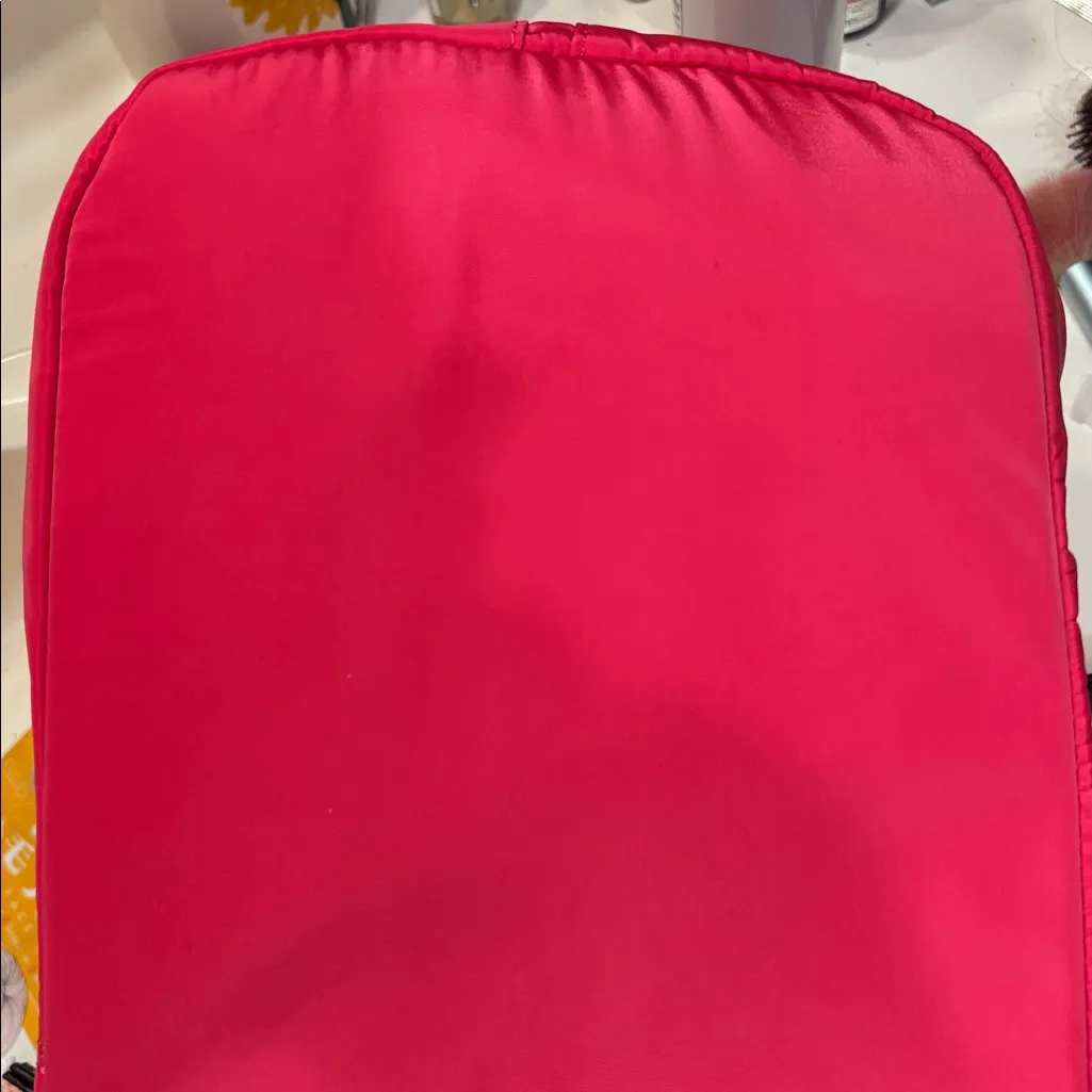 STEVE MADDEN BRIGHT PINK NYLON WEEKENDER BAG 3 COMPARTMENTS 2 FRONT POCKETS - Image 11