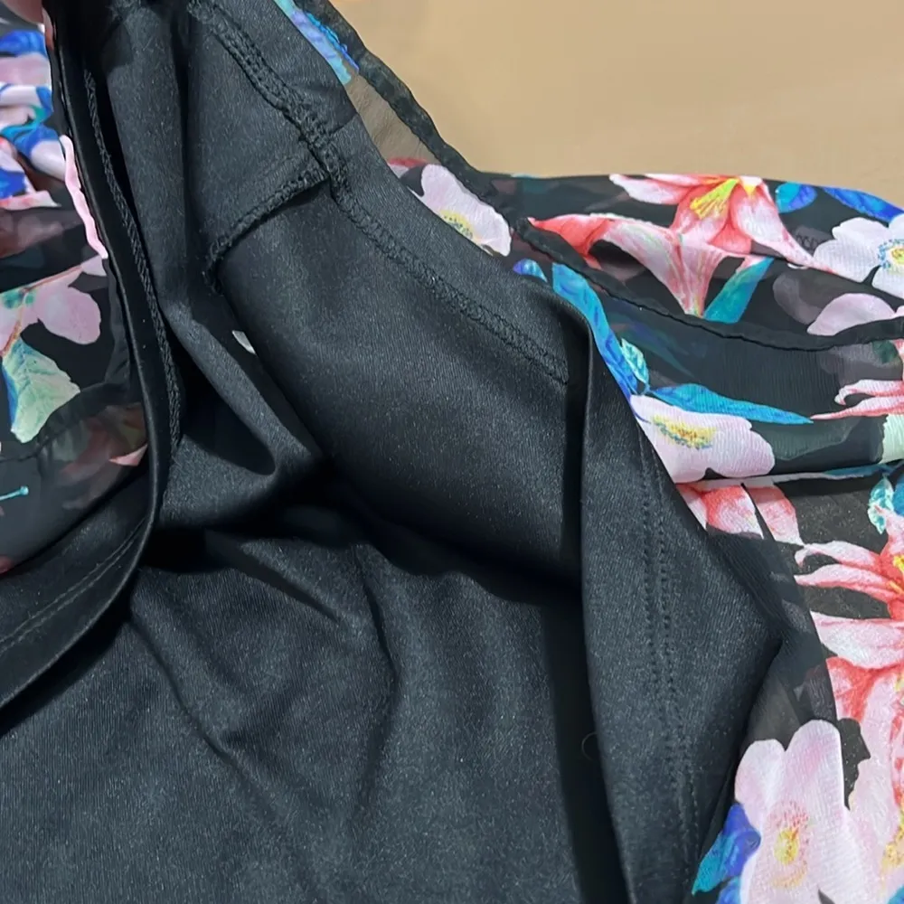 Show Me Your MuMu small Hammock Halter Scrunch Waist Dress in Honolumu lined - Image 10