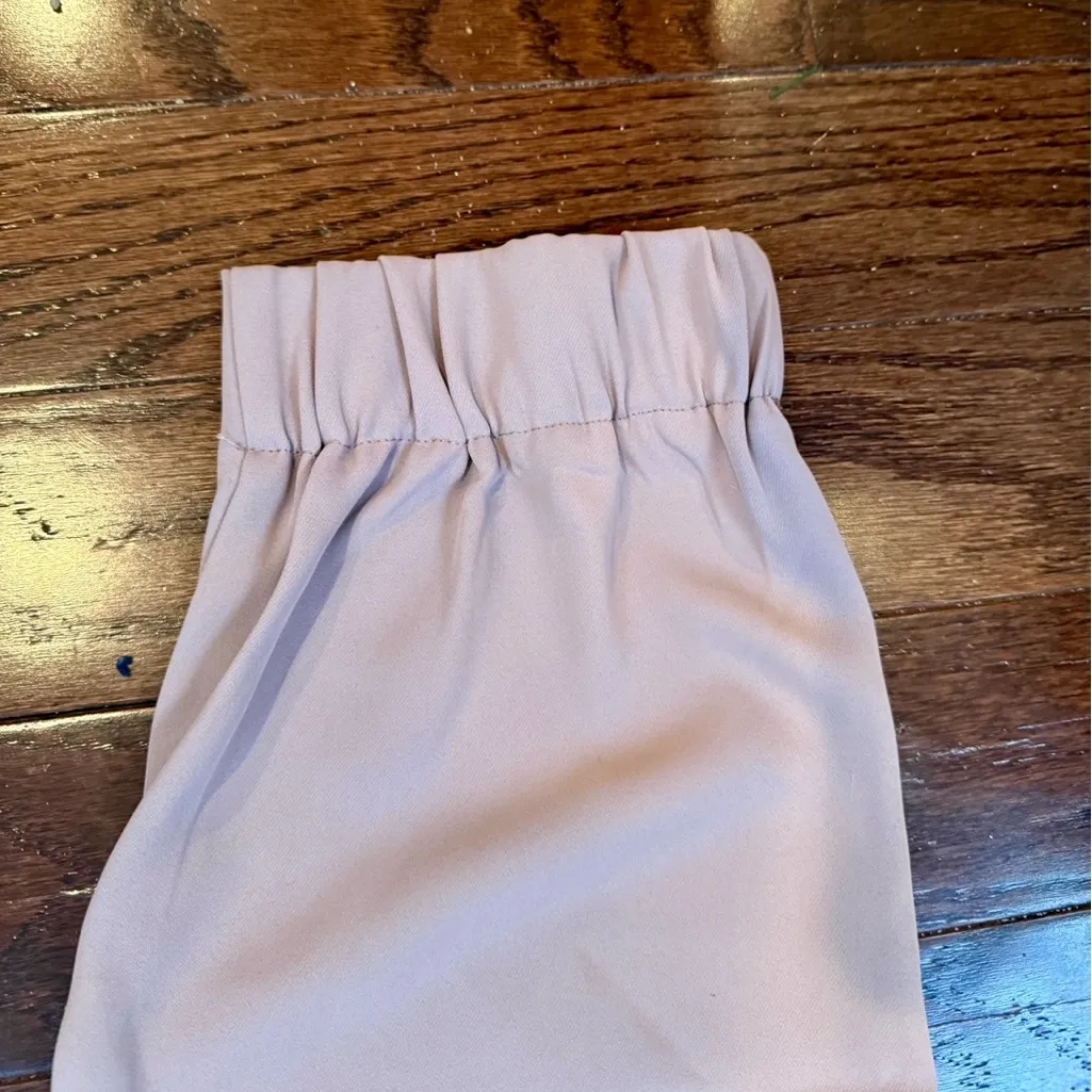 MELLODAY Mauve Jogger Pants Women’s Medium | Elastic Waist & Cuffs - Image 5