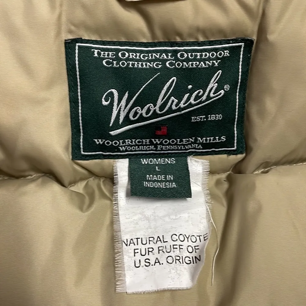 Wool rich down coyote lined coat - Image 7