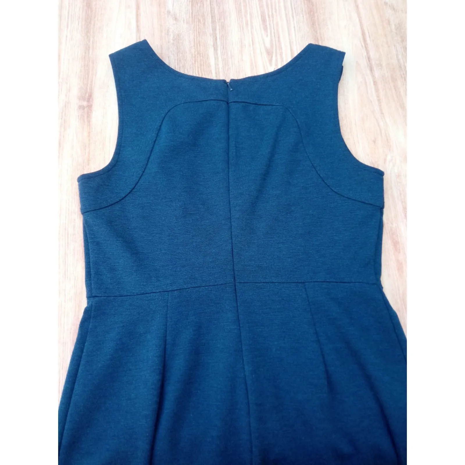 Banana Republic Women's Sheath Dress Sleeveless Blue Navy Size 6 - Image 9
