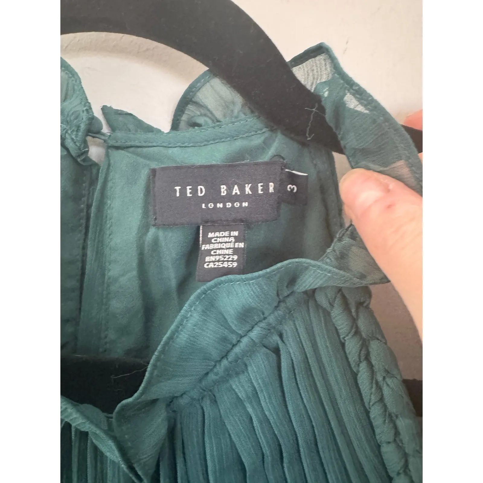 Ted Baker 8 Dark Forest Green Off - Image 3