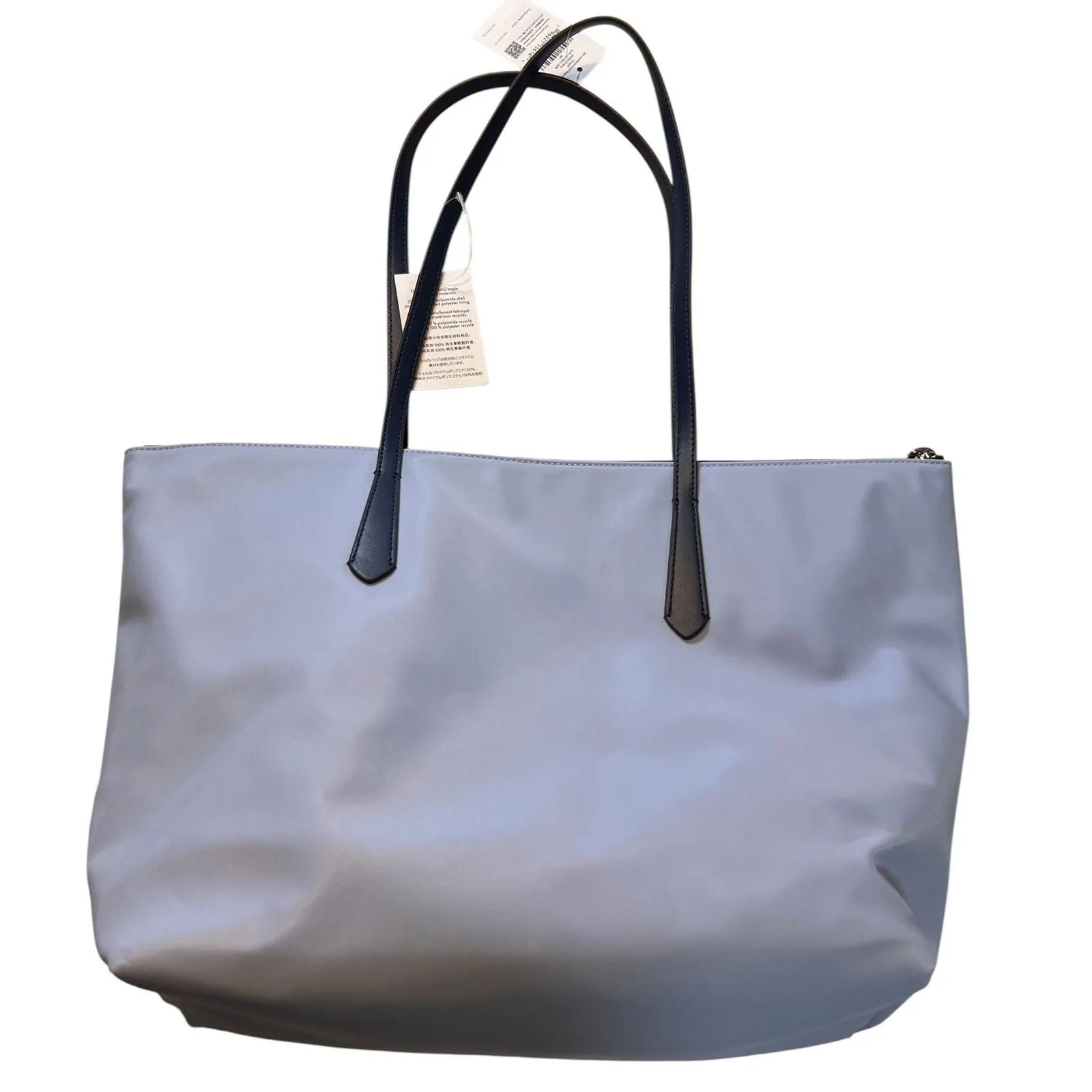 Kate Spade New York Kitt Large Nylon Tote Bag Blue NWT $299 - Image 8
