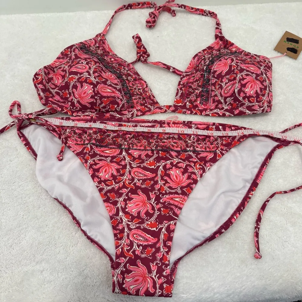 Boden Bead Embellished Bikini Top set size 16 - Image 8