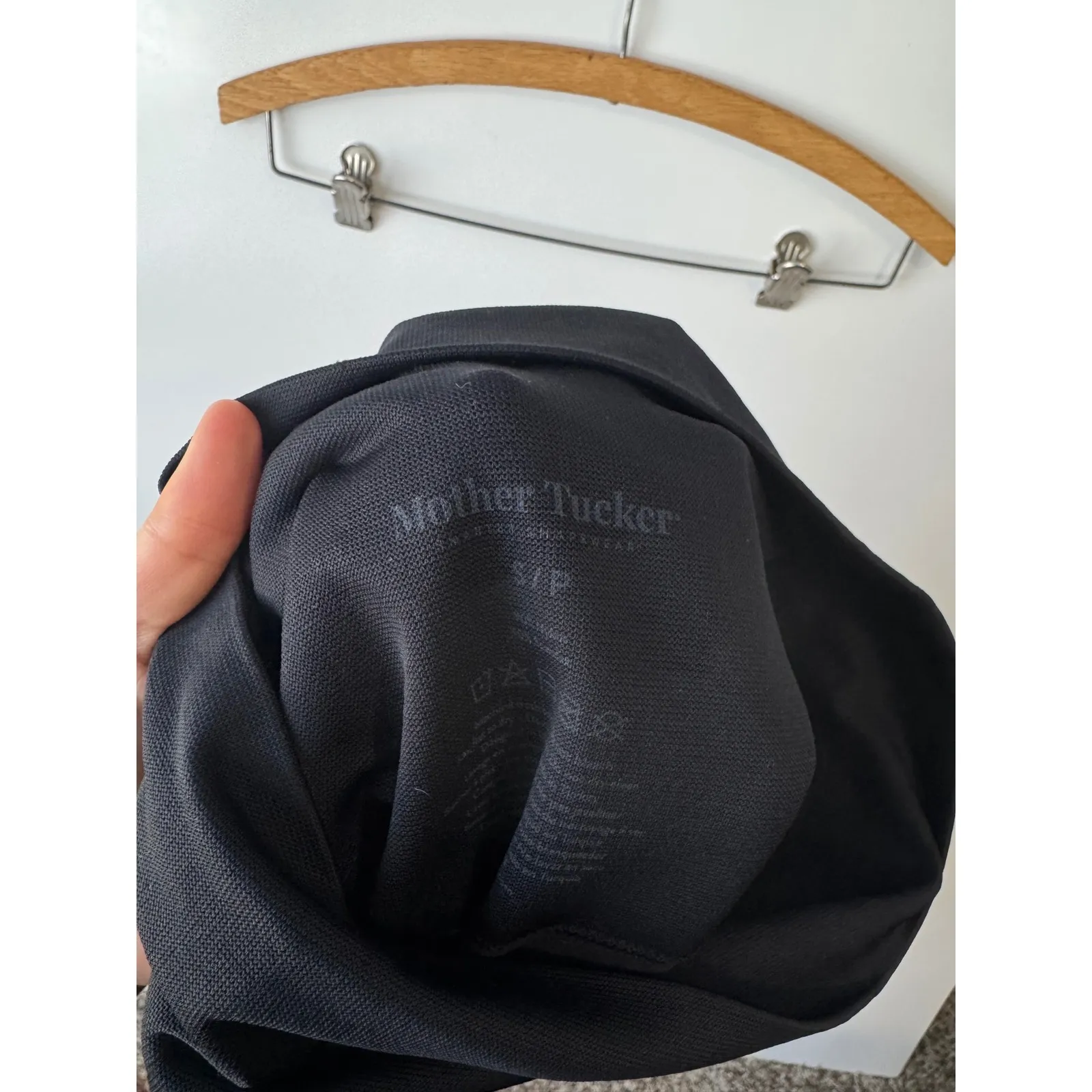 Mother Tucker‎ Womens Belly Bandit Postpartum Compression Leggings Size S Black - Image 4