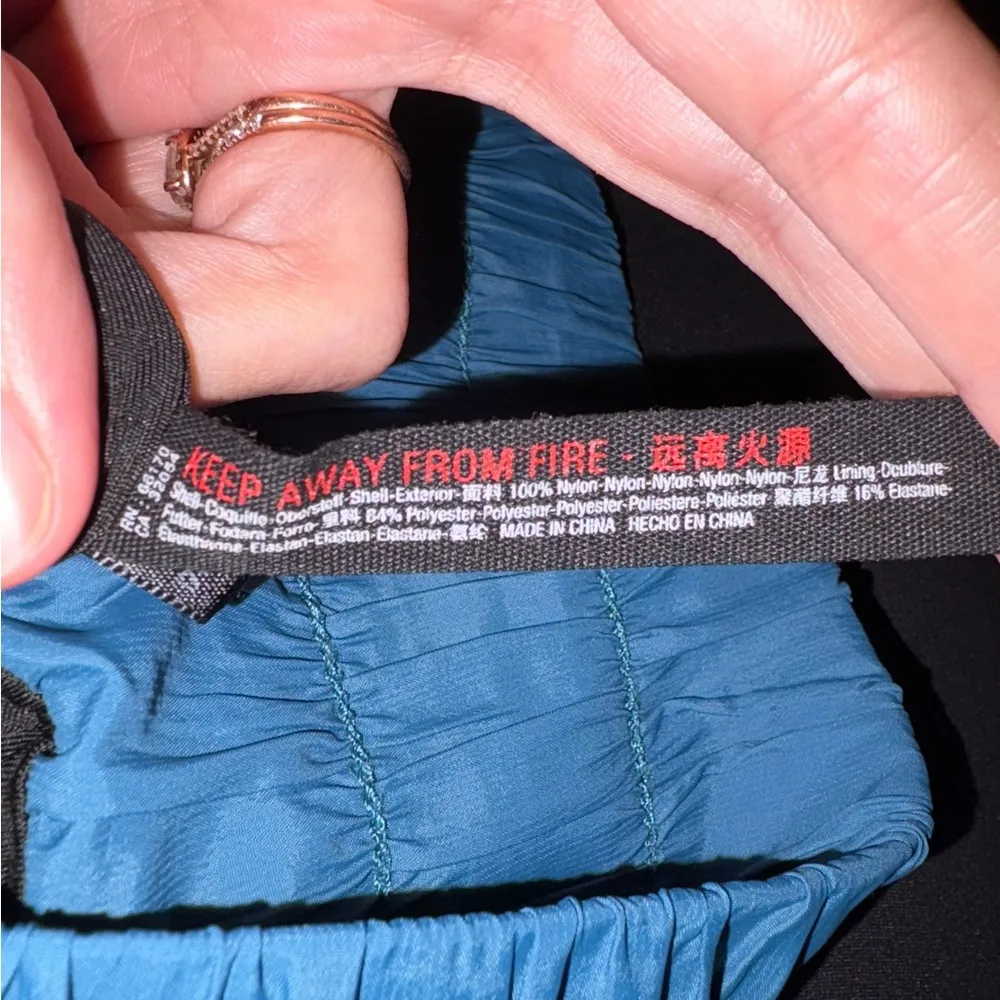 Free People Movement Athletic Shorts W/ Pockets Size Large Blue - Image 4