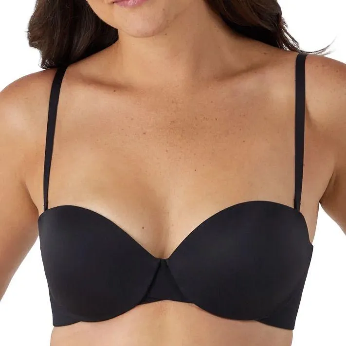 Maidenform Dreamwire Strapless Padded Lift Underwire Bra Black Size 34C - Image 2