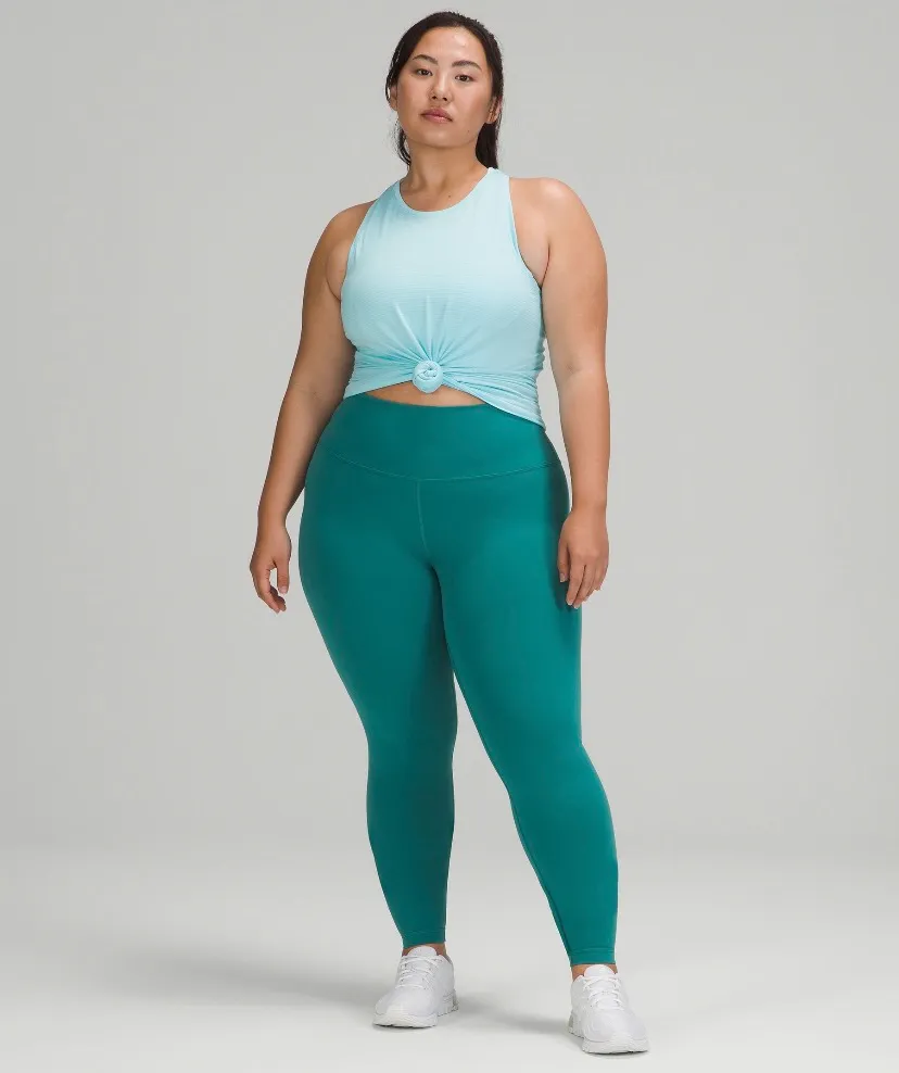 Lululemon Rare Icing blue Swiftly Tech High Neck Tank - Image 5