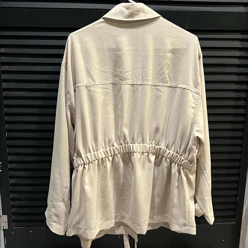 Sweet Rain NWOT  Light Tan Utility Jacket - Image 6