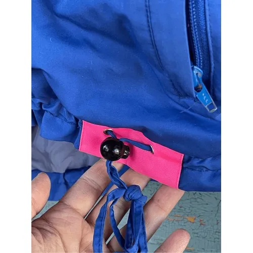 Vintage Obermeyer Thinsulate Ski Pullover Anorak Jacket Blue Pink 80s 90s Unisex - Image 9