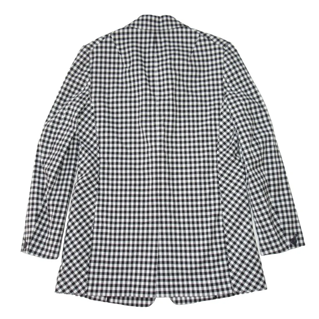 NWT Rag & Bone Ames Blazer in Black White Gingham Seersucker Jacket 6 $495 - Image 9