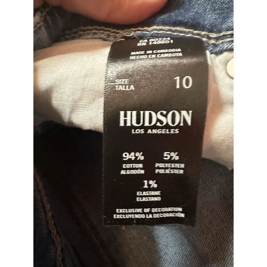 Hudson Ladies’ Slim Straight Leg Jeans (Style #1811754) - Image 7