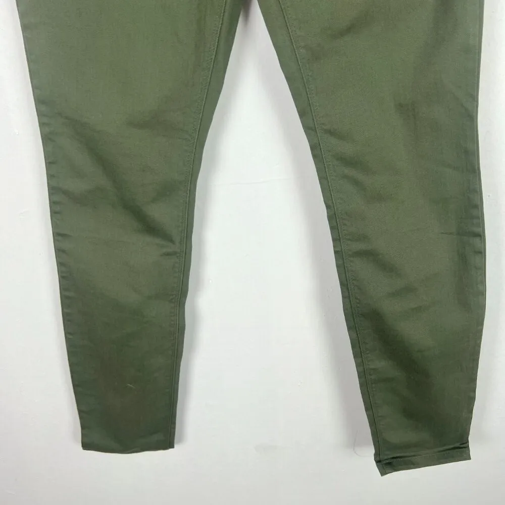 NWT Stitch Fix  Olivia High Rise Skinny Pants Green Size 4 NEW - Image 4