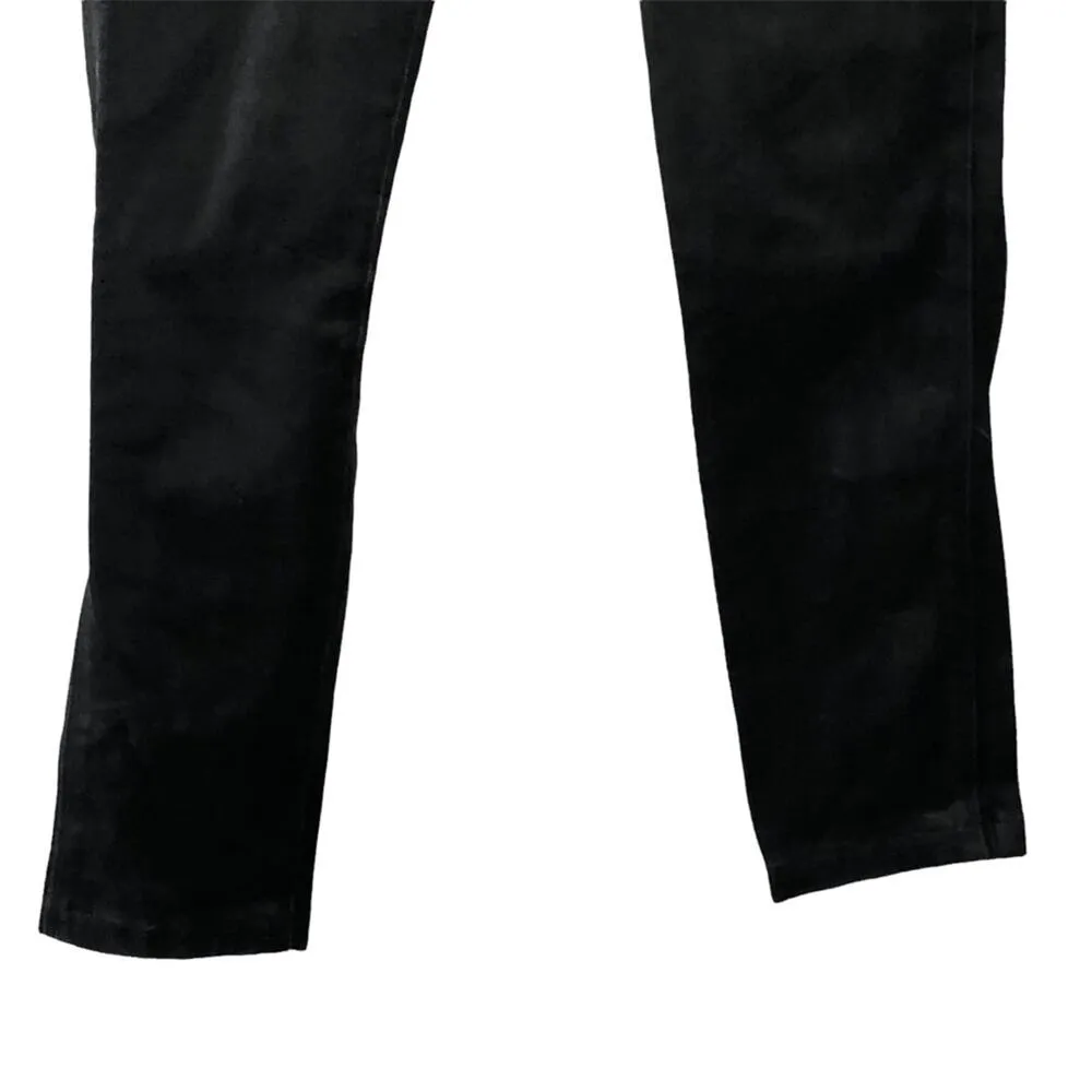 Habitual Jeans 'Eve' Hi Rise Skinny Jean Licorice Signature Coated Denim size 26 - Image 7