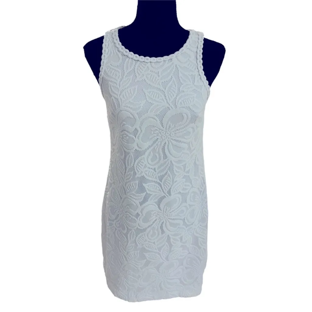 Lilly Pulitzer Marquette Shift Dress XS White - Image 4