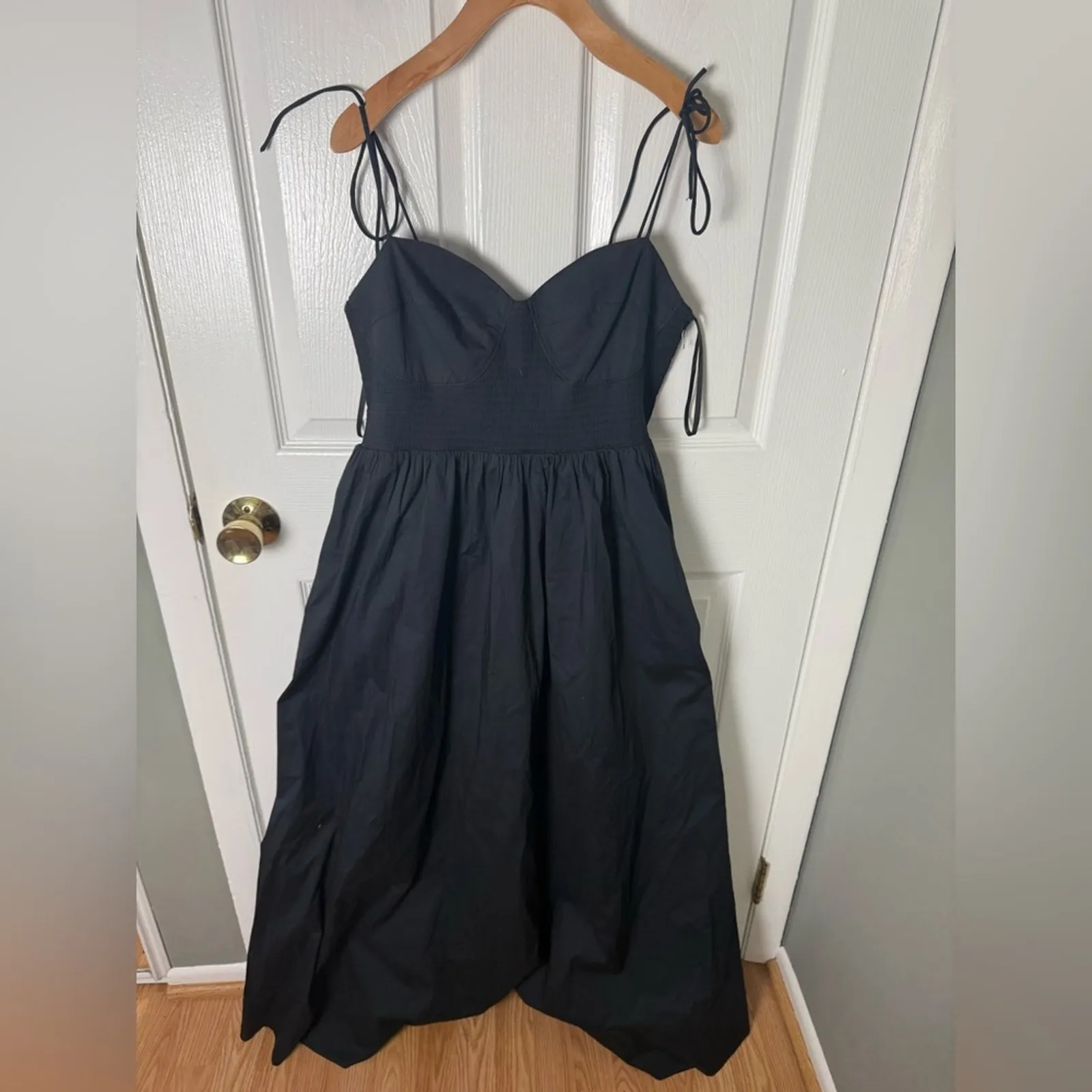 Staud Landry Dress Black XL - Image 3