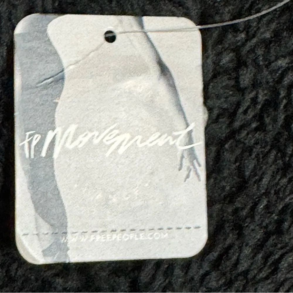 Free People Movement Faux Fur 1/4 Zip Pullover Black Size XS - Image 11