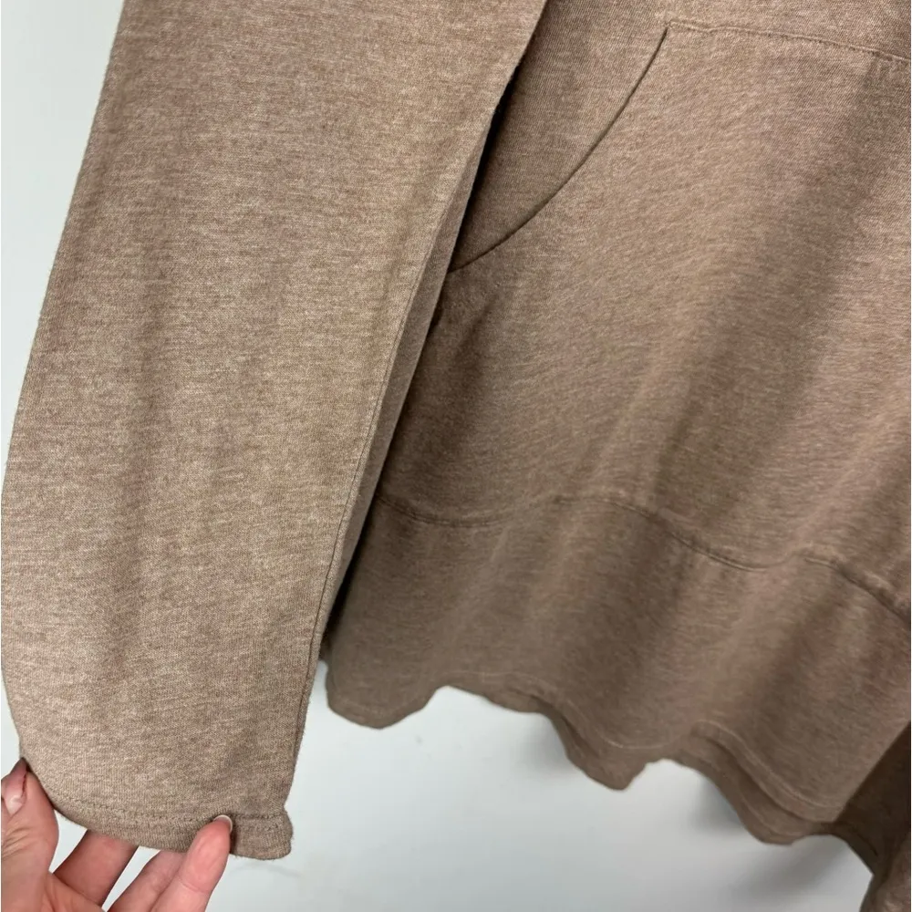 J. Jill Pure Jill Ultrasoft Tunic Top Sz Large Beige Tan Pima Cotton Modal - Image 8