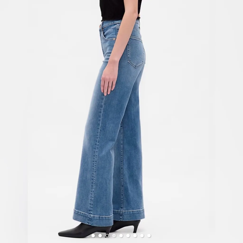 GAP High Rise Flare Jeans Women’s Size 8 / 29 Regular - Image 10