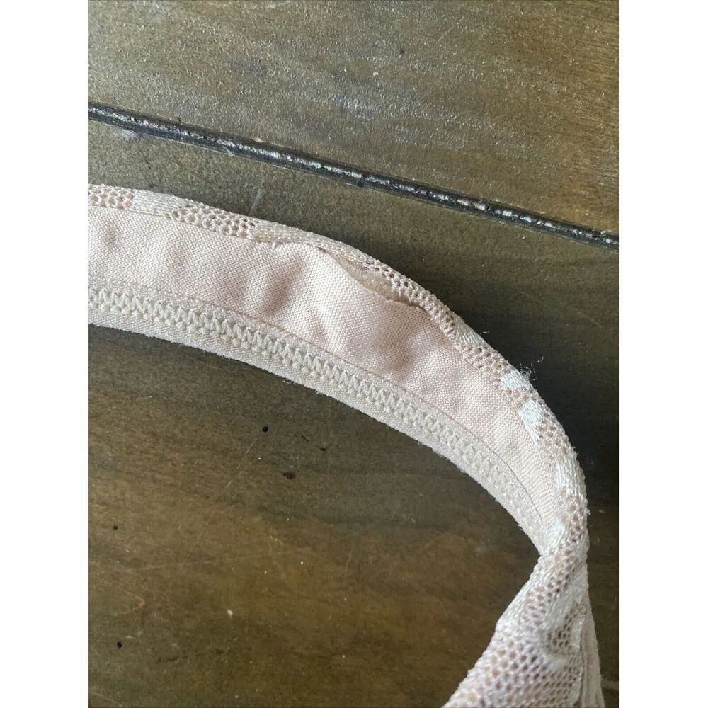 Rhonda Shear Bra nude cheetah Size XL wirefree t‎ shirt bra - Image 5