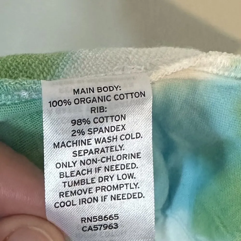 BP by Nordstrom Tie Dye French Terry Organic Cotton Lounge Shorts - 2X - Image 4