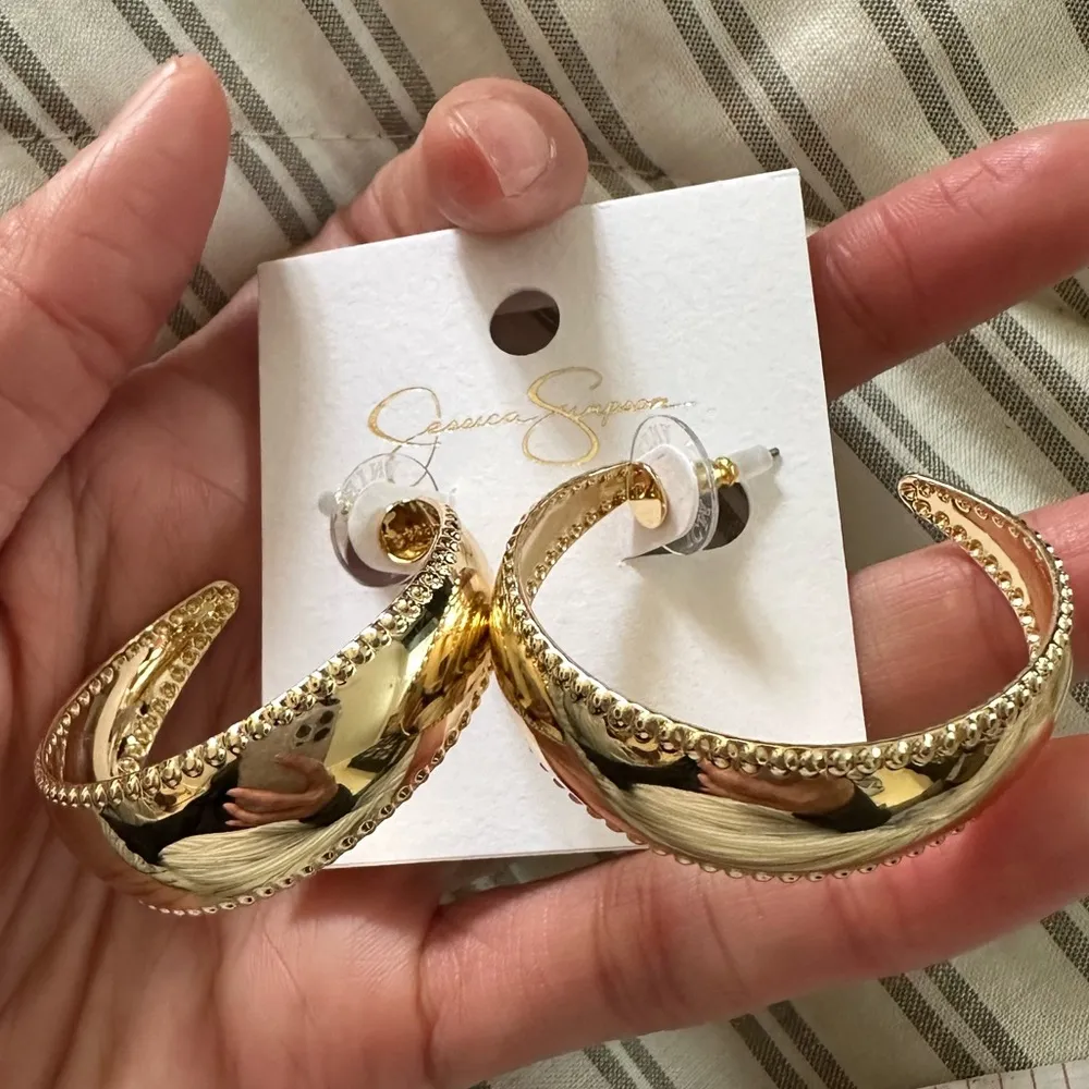 Jessica Simpson earrings - Image 2