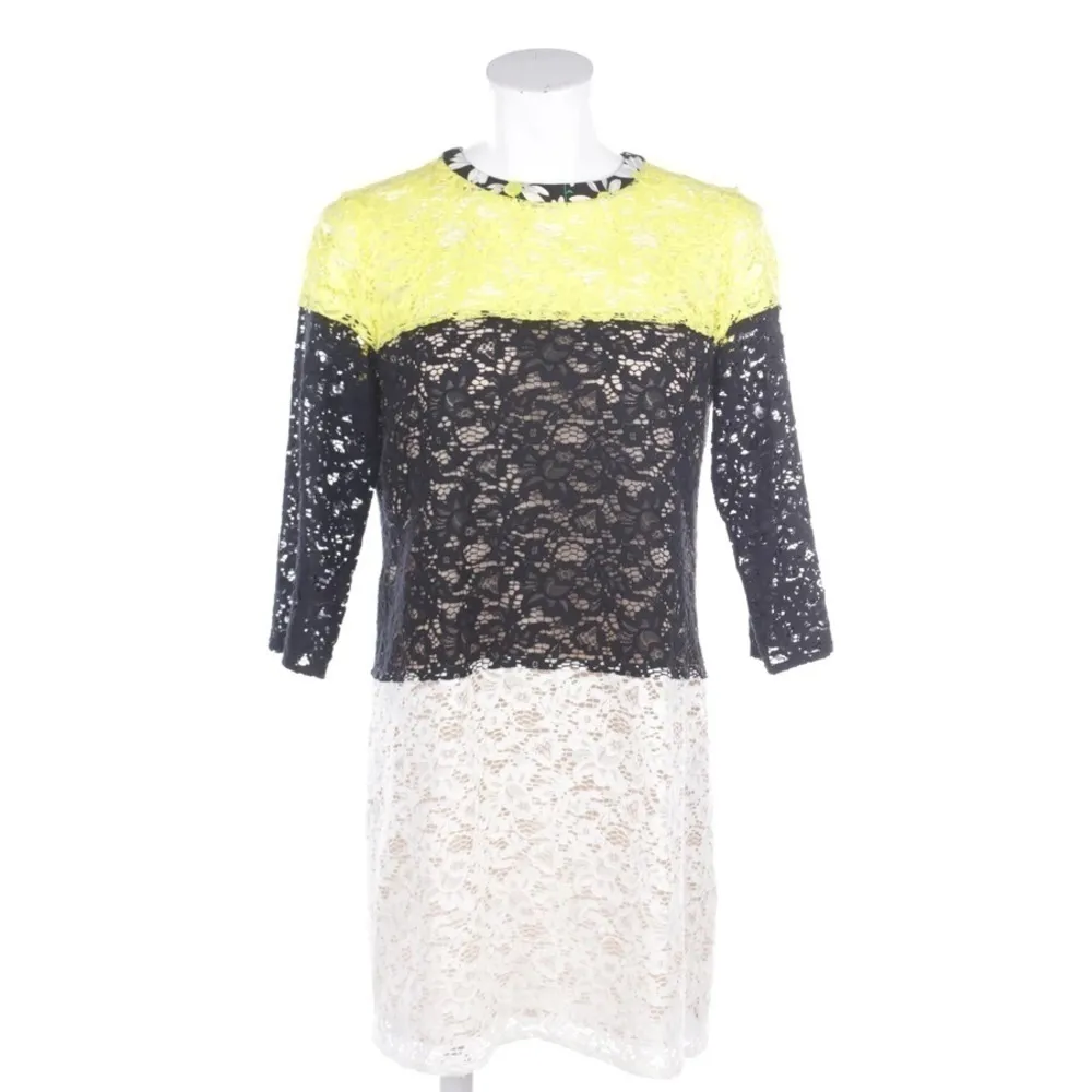 Max Mara Lace Dress Blue Size 8 - Image 5