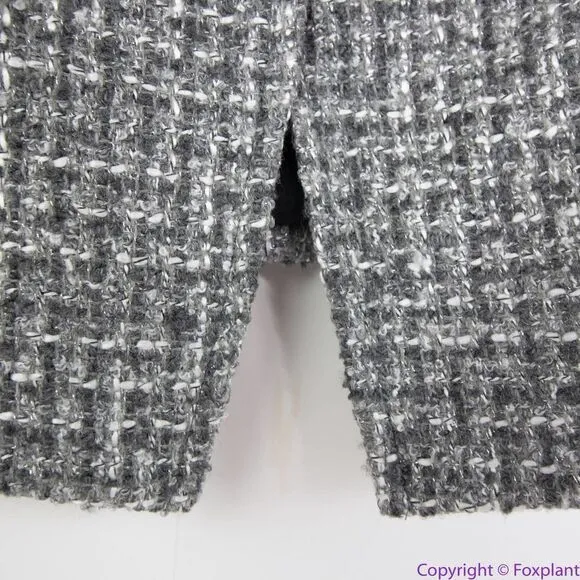 NEW White House Black‎ Market Belted Tweed blazer Jacket, 12 - Image 12