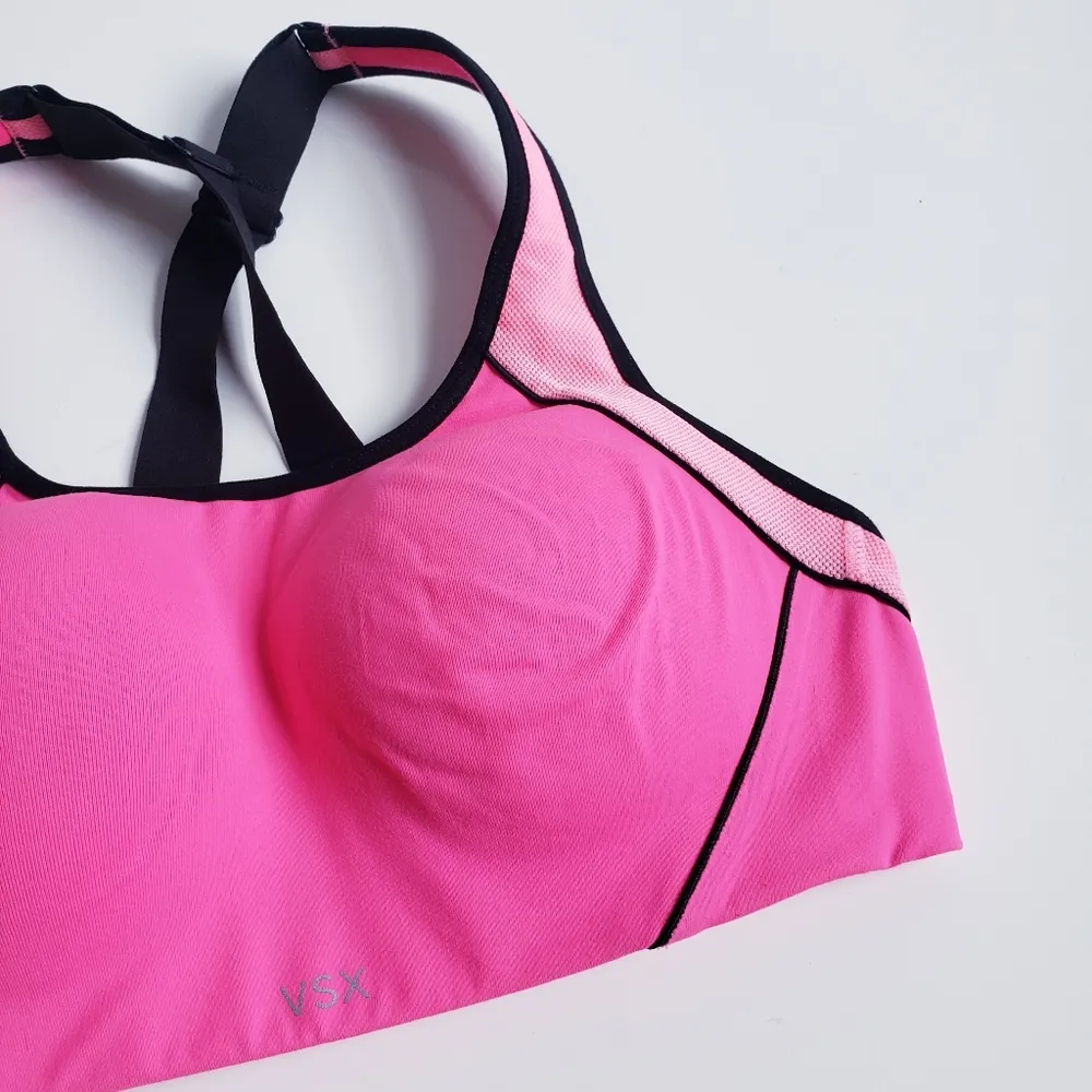 Victoria's Secret Sport Lined Criss Cross Racerback Sports Bra - Image 2