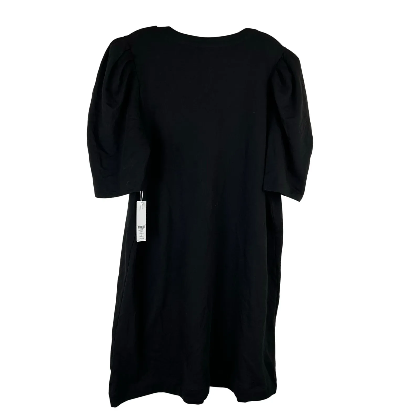 NWT Chico's Zenergy Black French Terry Puff Elbow Sleeve Dress Size 16 $99 - Image 6