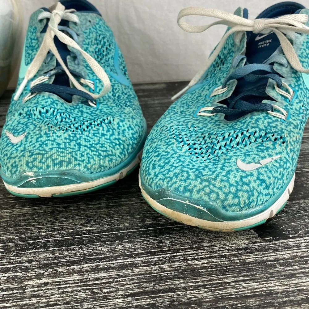 Nike Women’s Free 5.0 TR Fit Training Athletic Sport Blue Shoes 10.5 - Image 3