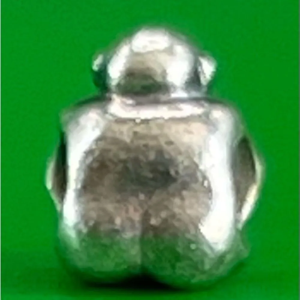 Pandora 925 Ale Sterling Silver Monkey with baby charm. - Image 9