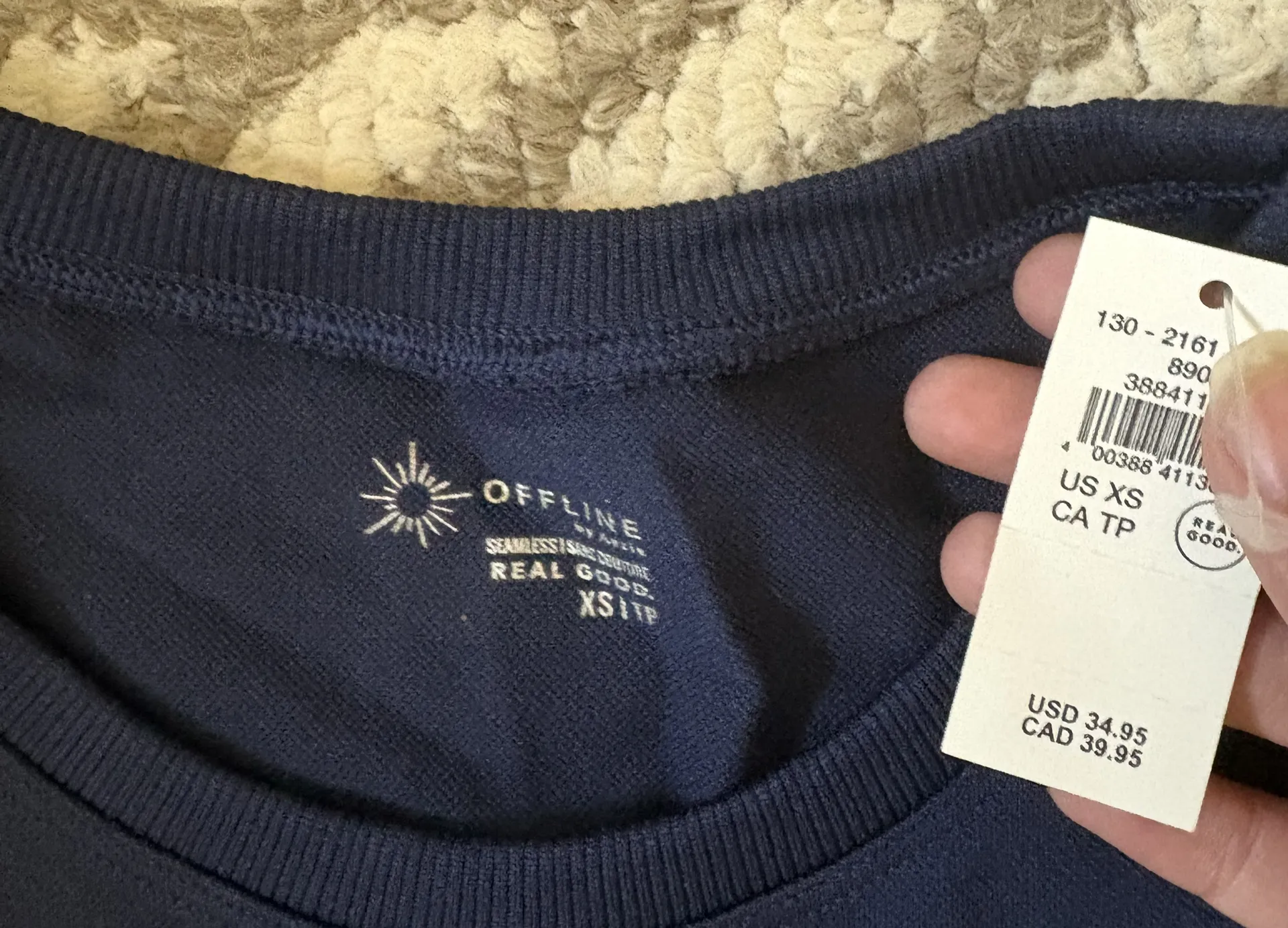 Cropped Workout Top - Image 2