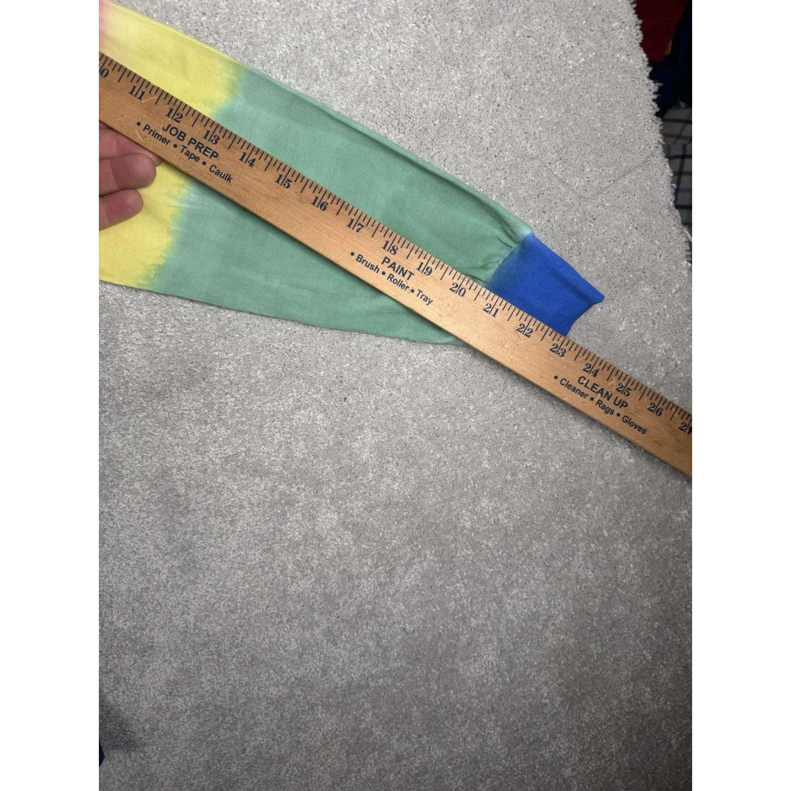 Polo Ralph Lauren Rainbow Tie Dye Long Sleeve 100% Cotton T-Shirt Size S/P - Image 9