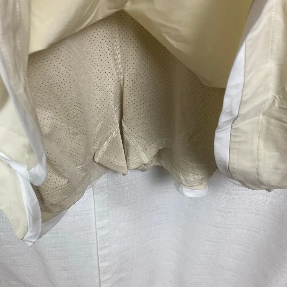 Calia Beige Light Sand Sleeveless Zip Mock Neck Golf Mini Dress Sz.1X NWT Tan - Image 14