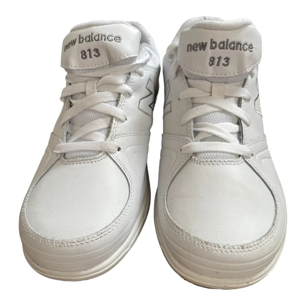 New Balance 813 Walking Shoes White Leather Women’s Size 10 - Image 7