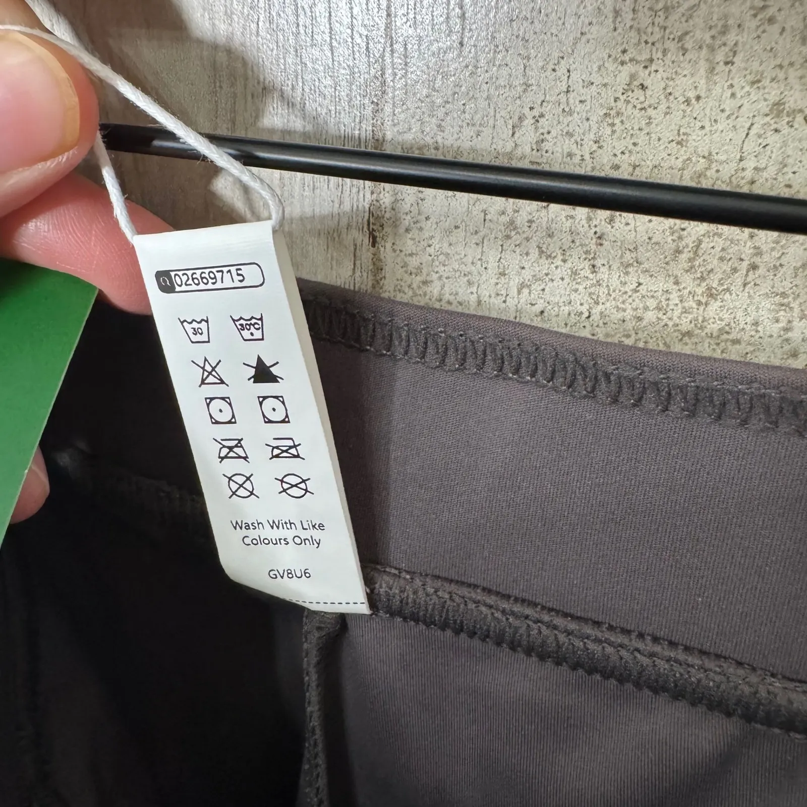 Halara High Waisted Button Pocket Straight Leg Casual Pants Womens Large NEW - Image 9