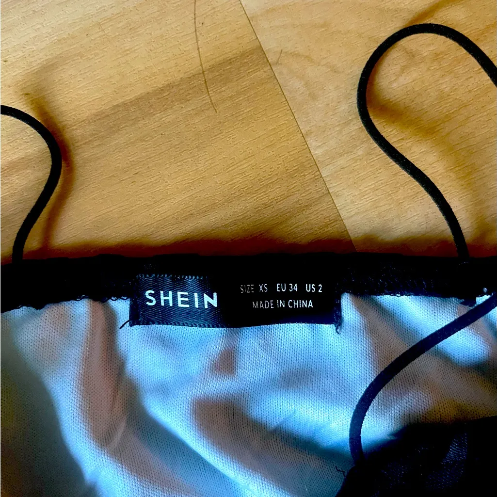 Black Zebra Print Bodycon Dress Cut-Out Details Perfect Night Out OOTD Size XS - Image 2