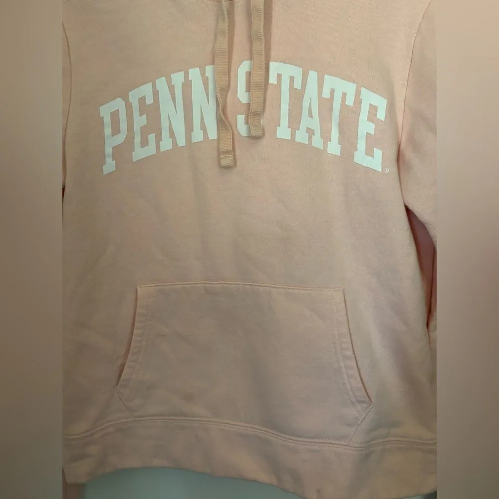 Redshirt Penn State pinky peach hoodie size S 50% cotton - Image 6