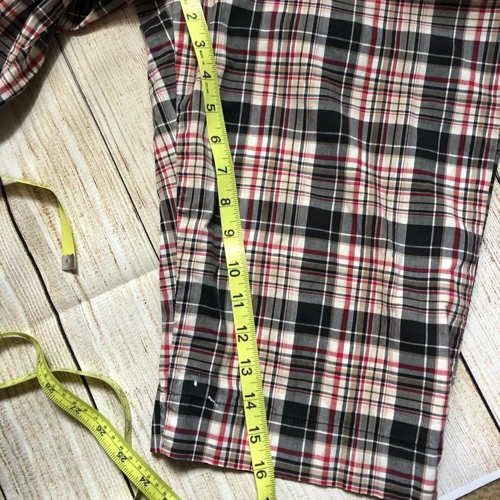 WHITE STAG PLAID WOMENS SHORTS, SIZE 8 - Image 5