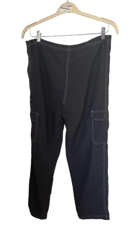 Blanc Noir Black Nylon Cargos M Size M - Image 2