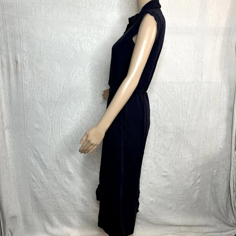 Ann Taylor Navy Tank Capri Jumpsuit - Image 2