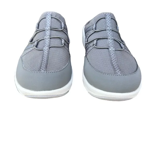 Clarks ‎ Women's Darleigh Myra Sneaker, Grey Mesh Textile, 12 Medium US - Image 2